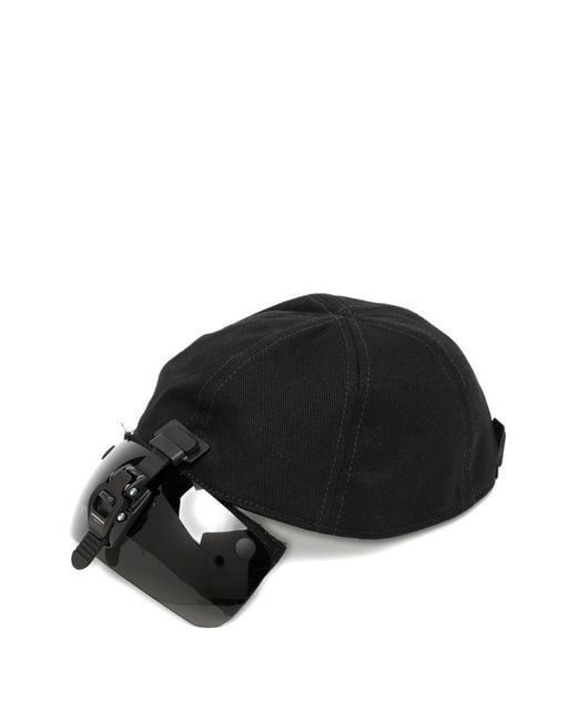 Innerraum Black Visor Cap for men