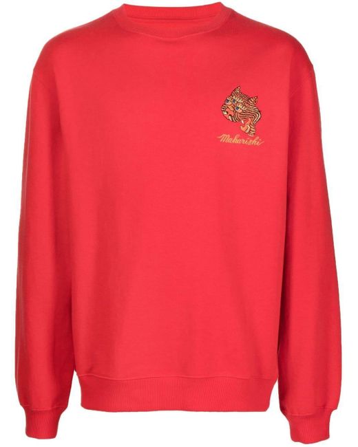 Maharishi Tiger-embroidered Sweatshirt for men