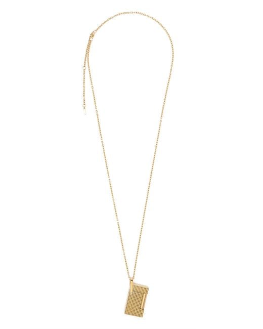 S T Dupont White Object N01 Necklace for men