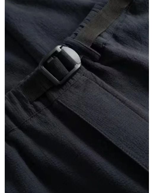 WOOD WOOD Blue Cargo Trousers for men