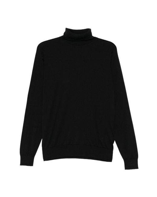 John Smedley Black Haut Harvey for men