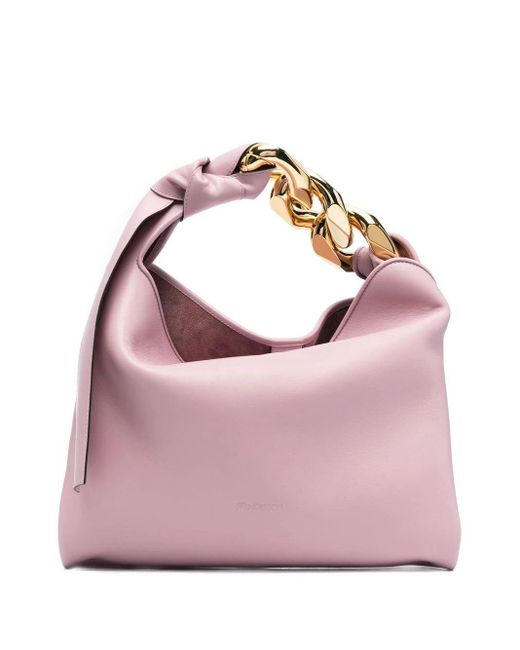J.W. Anderson Pink Small Chain Shoulder Bag for men