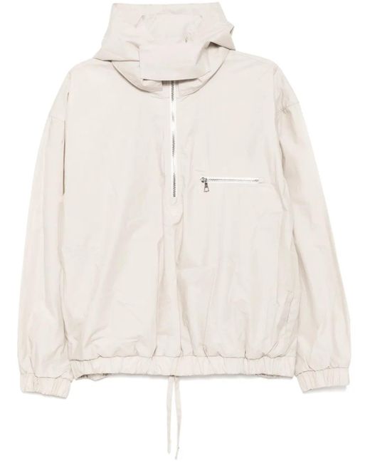 Rier Natural Waxed Windbreaker for men