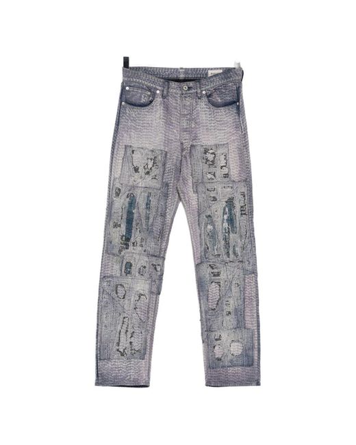 Kafeneo by TBF Gray Patch-Work Trousers for men