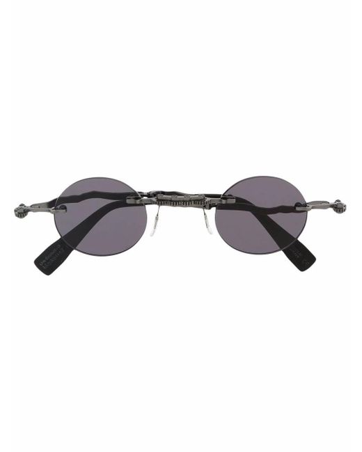 Kuboraum Multicolor Round-frame Sunglasses for men