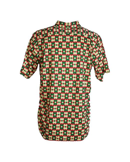 Comme des Garçons White Printed Shirt for men