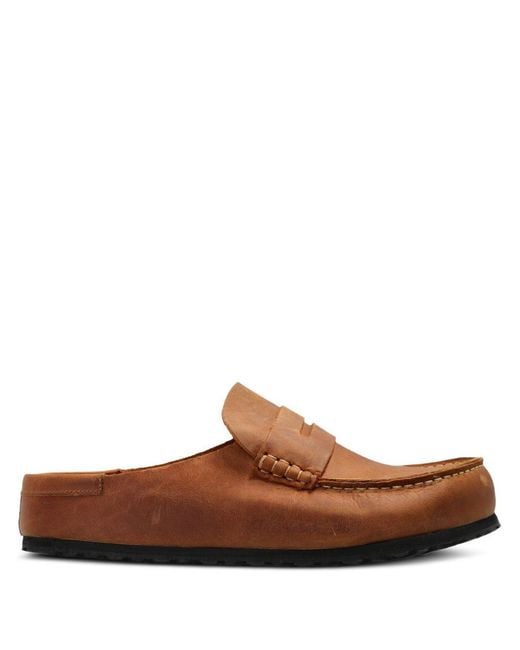 Birkenstock Brown Naples Wrapped for men