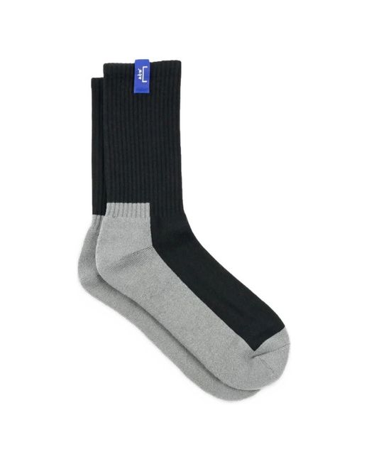 A_COLD_WALL* Black Panelled Socks for men
