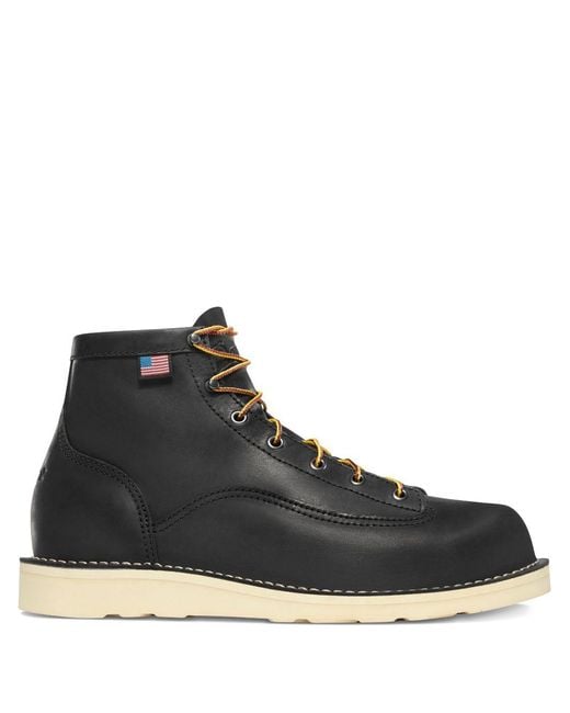 Danner Black Bull Run Lace-Up Leather Boots for men