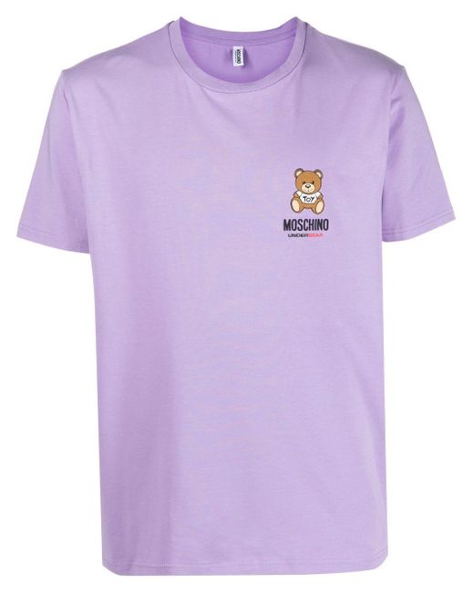 Moschino Purple T-shirts And Polos for men