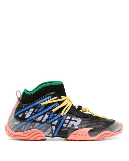 Haider Ackermann Multicolor X Fila Tori Panelled Sneakers for men