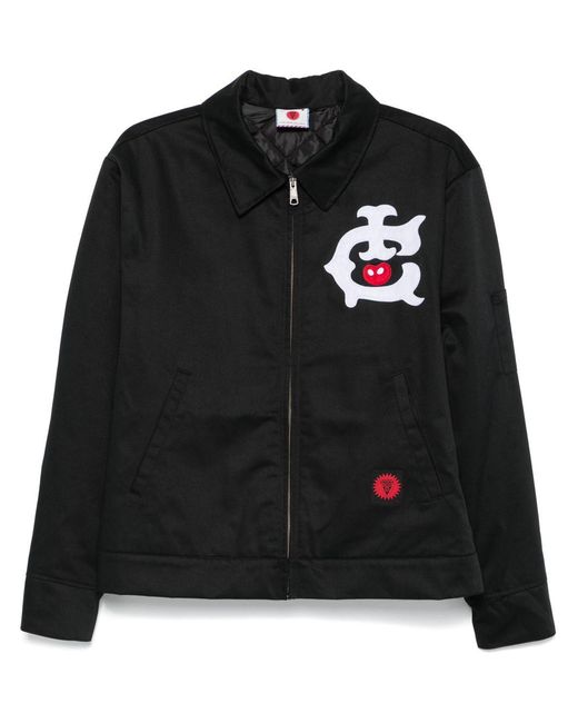 ICECREAM Black Og Work Jacket for men