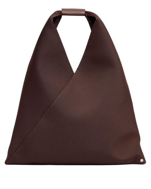 MM6 by Maison Margiela Brown Classic Japanese Tote Bag for men