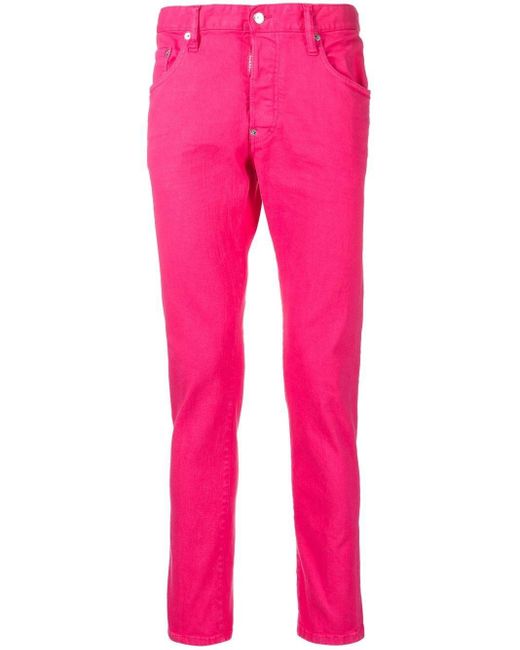 DSquared² Pink Bull Slim-fit Jeans for men