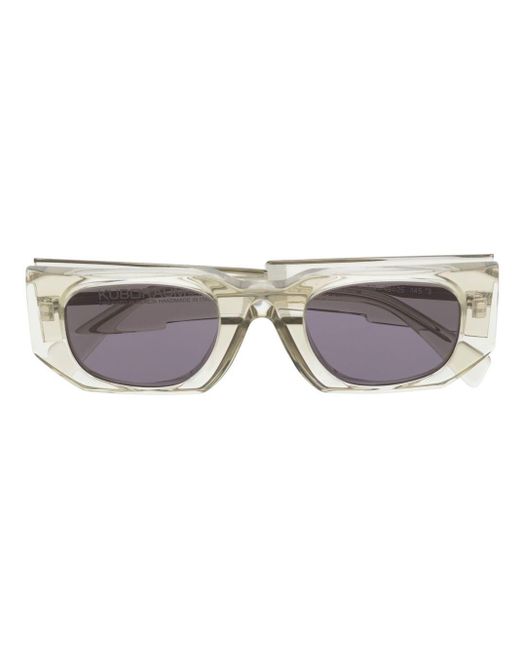Kuboraum Gray U8 Rectangle-frame Tinted Sunglasses for men