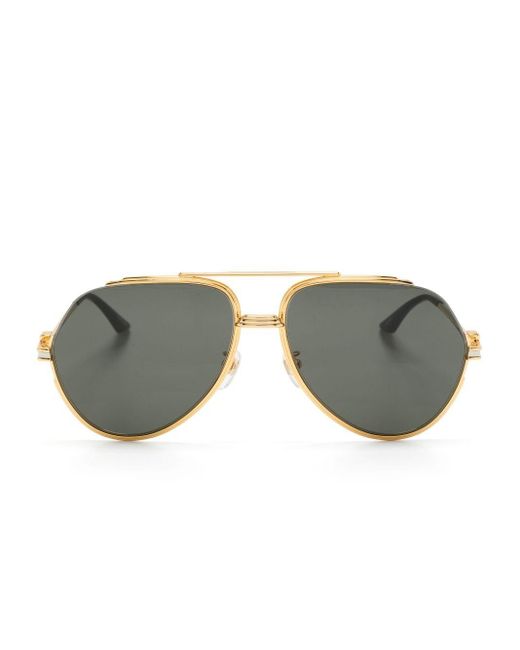 Casablancabrand Gray Albán Pilot-Frame Sunglasses for men