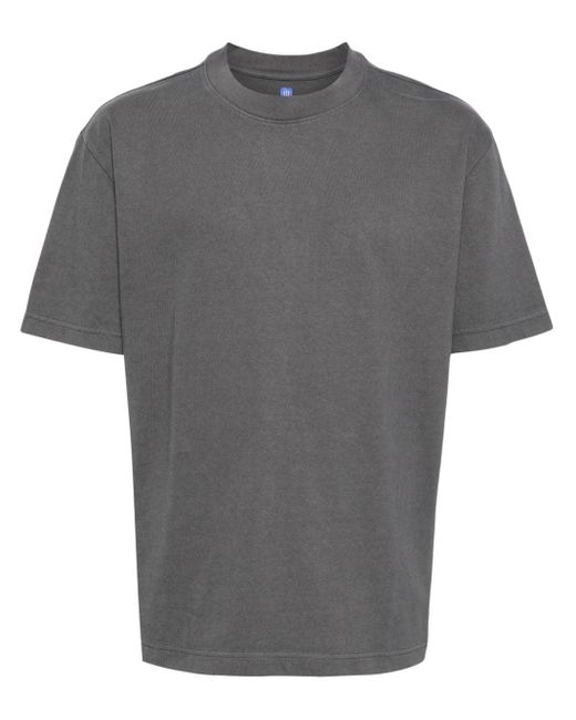 Yeezy Gray Crew-neck Cotton T-shirt for men