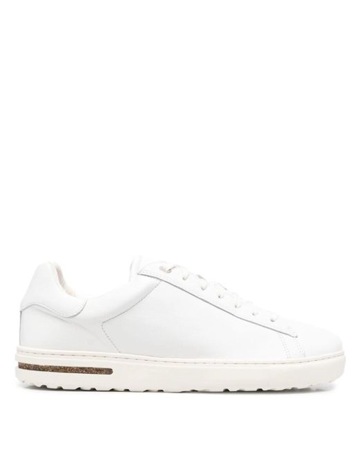 Birkenstock White Lace-Up Low-Top Sneakers for men