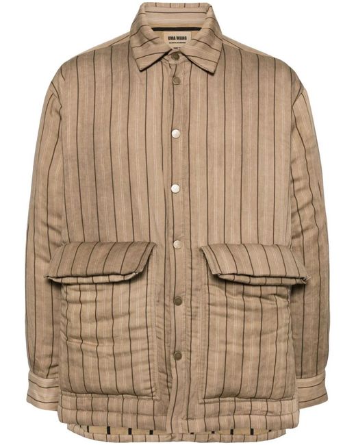 Uma Wang Brown Tavis Top for men