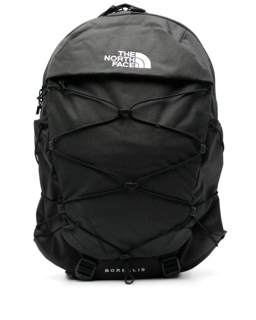 The North Face Black Borealis Logo-embroidered Backpack for men