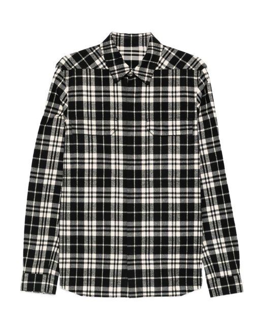 Rick Owens Black Outershirt for men