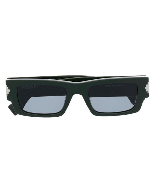 Marcelo Burlon Black Alerce Square-frame Sunglasses for men