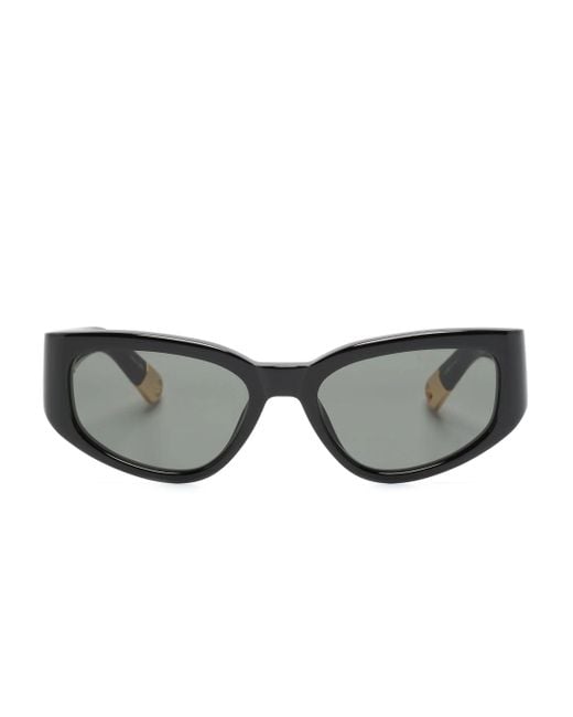 Jacquemus Gray Rectangle-frame Sunglasses for men