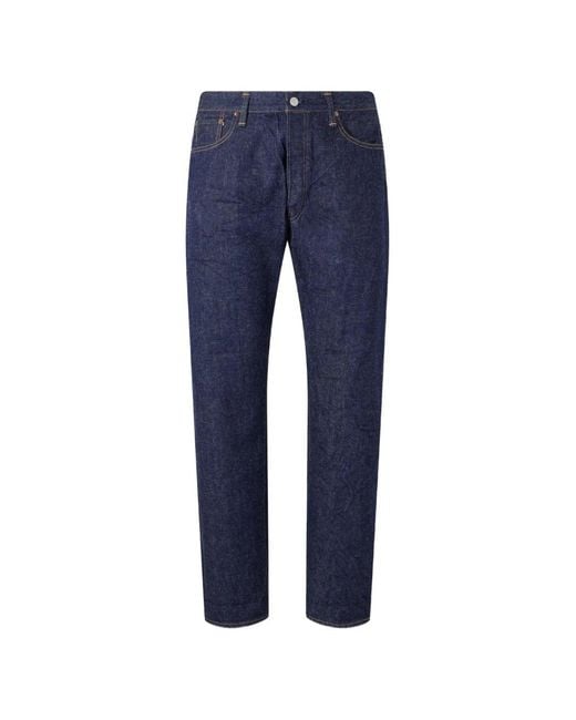 Orslow Blue 105 Standard Jeans for men