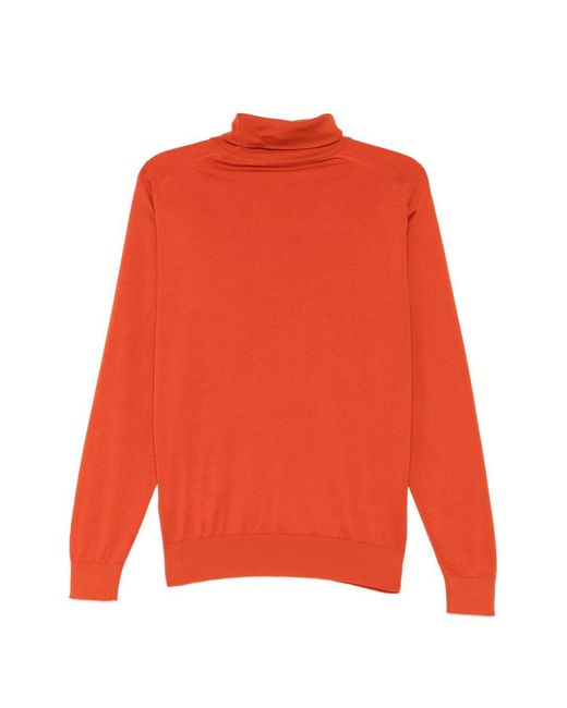 John Smedley Orange Haut Harvey for men
