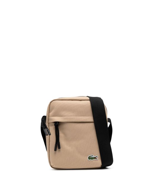 Lacoste Multicolor Logo-appliqué Messenger Bag for men