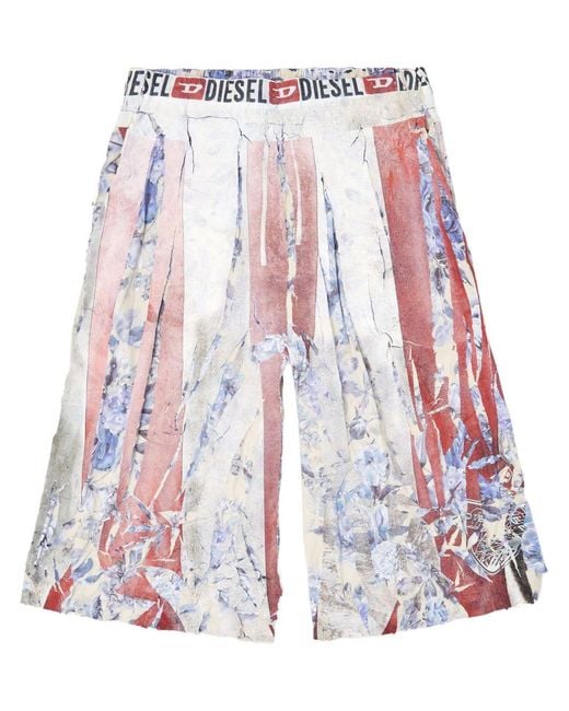 DIESEL Multicolor P-Helge Shorts for men