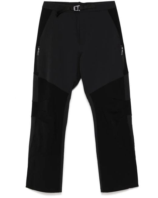 Roa Black Technical Reinforced Trousers for men