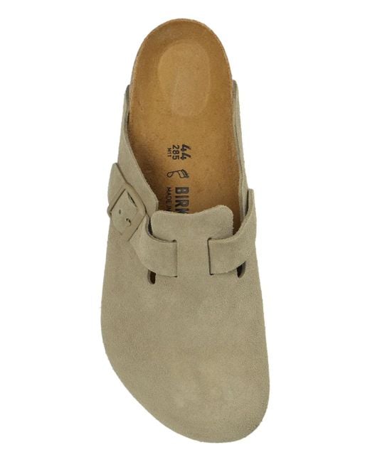 Birkenstock White Suede Leather Sandals for men