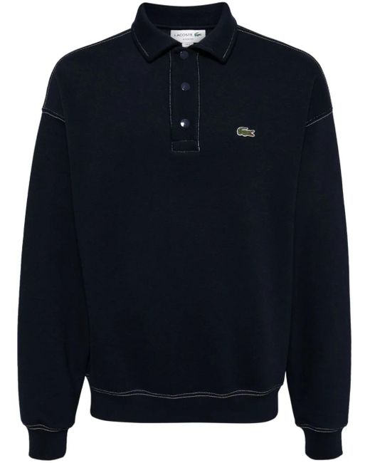 Lacoste Blue Loose Fit Polo Shirt for men
