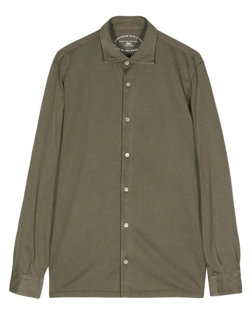 Fedeli Green Jason Giza Jersey Shirt for men