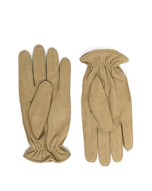 小物 visvim LEATHER GLOVES Visvim Leather Gloves in Natural | Lyst