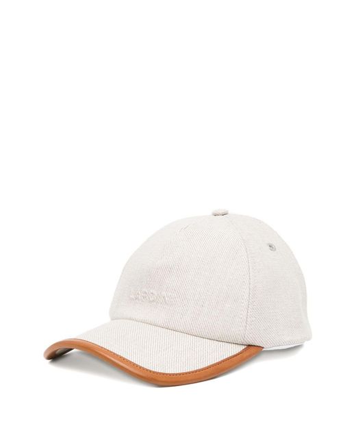 Lardini White Baseball Cap for men