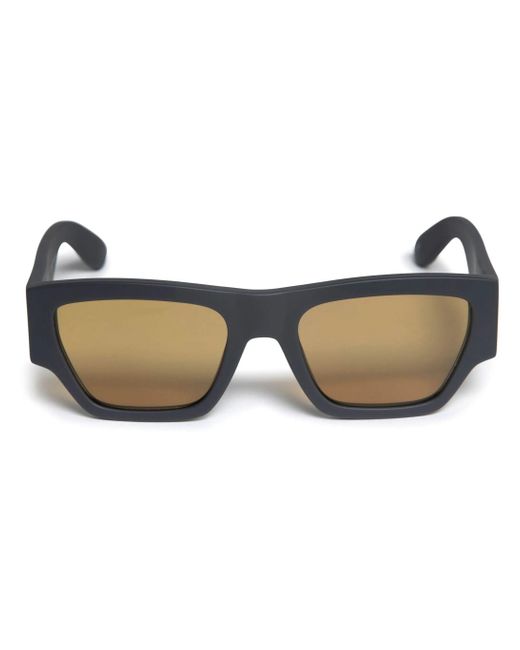 Alexander McQueen Multicolor Angled Rectangle-Frame Sunglasses for men