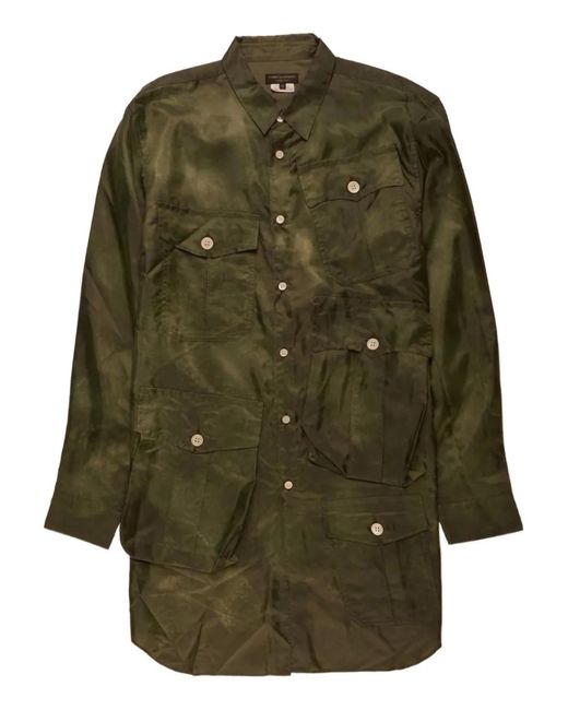 Comme des Garçons Green Pocket Shirt for men