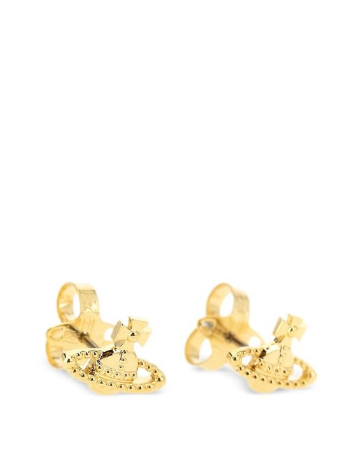 Vivienne Westwood Metallic Farah Studded Earrings for men