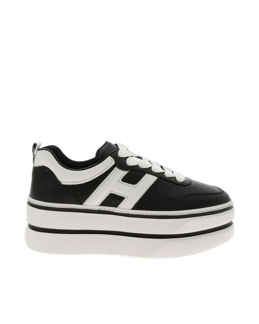 hogan h449 platform sneakers