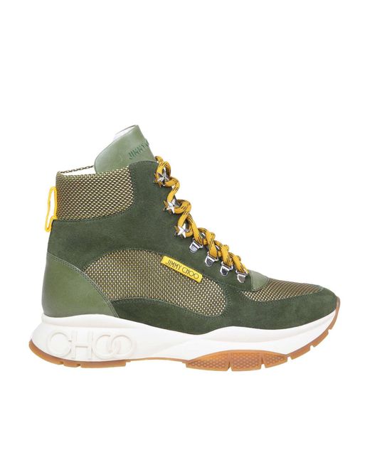 jimmy choo green boots