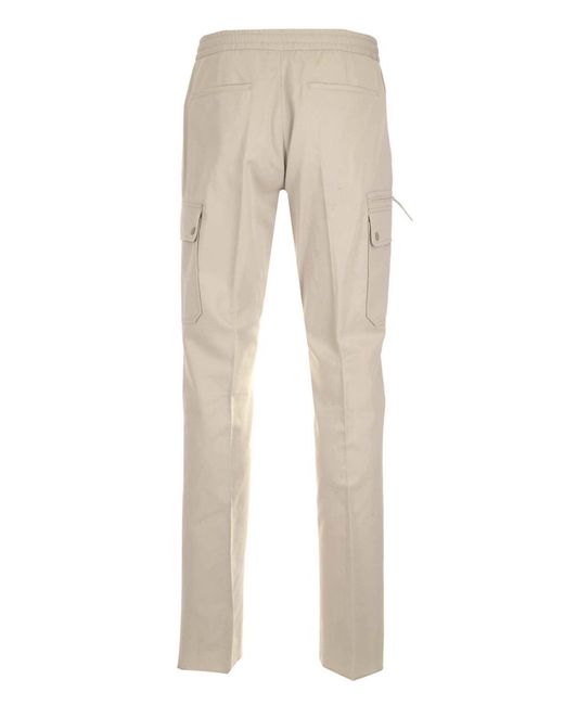 beige cargo trousers men's
