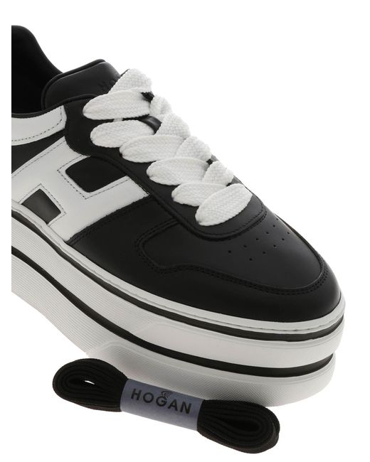 hogan h449 platform sneakers