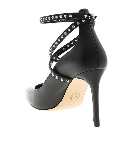 michael kors jeannie studded leather pump