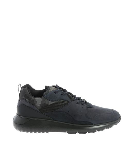 Hogan Leather Interactive3 Sneakers In Blue for Men - Lyst