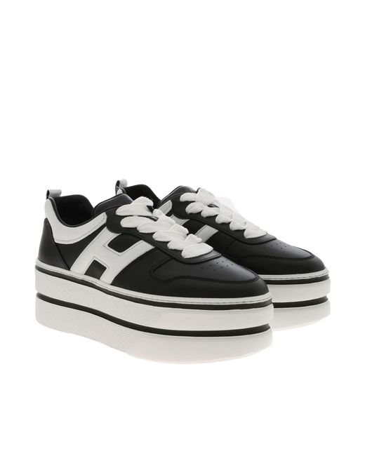 hogan h449 platform sneakers