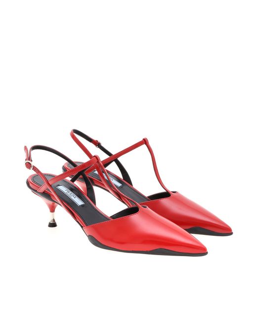 prada pointed toe sneaker mule