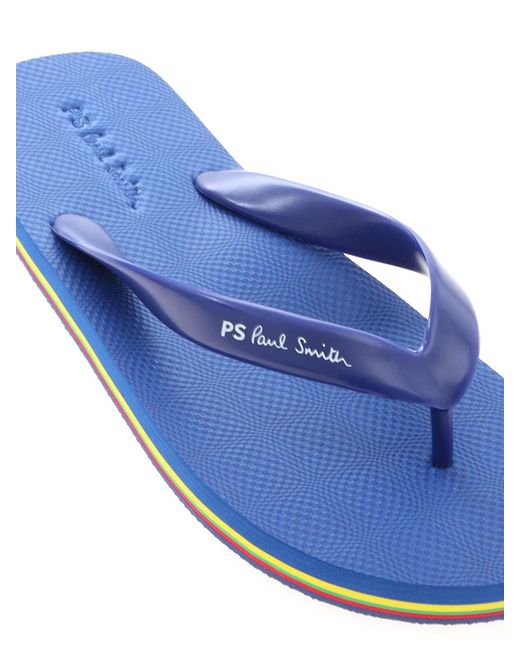PS by Paul Smith Dale Flip Flops In Bluette in Blue for Men - Lyst