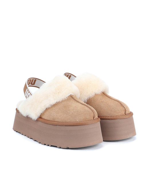 ugg tan brookside slide sandals